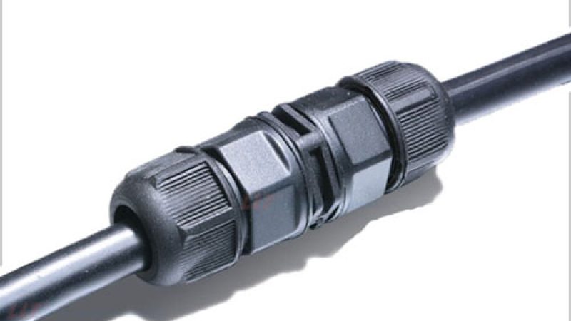 2 wire waterproof cable connector
