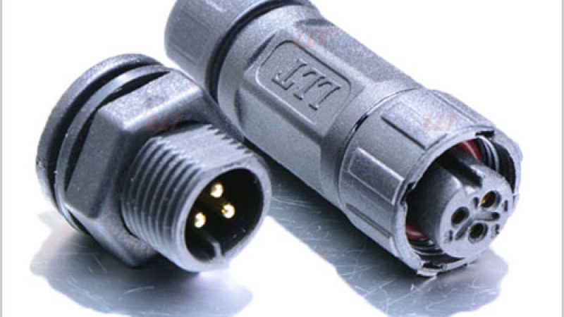 3 Pin Waterproof Cable Connector