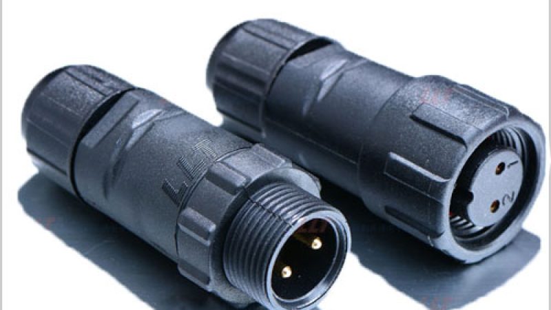 2 Wire Waterproof Cable Connector