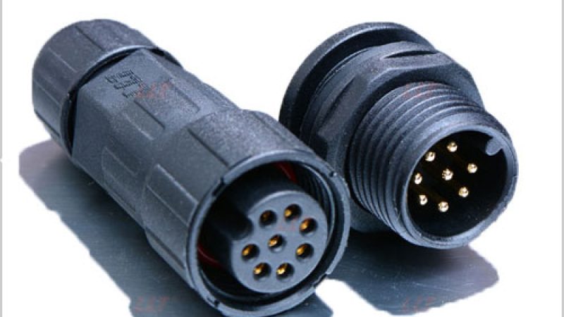 8 Wire Waterproof Cable Connector