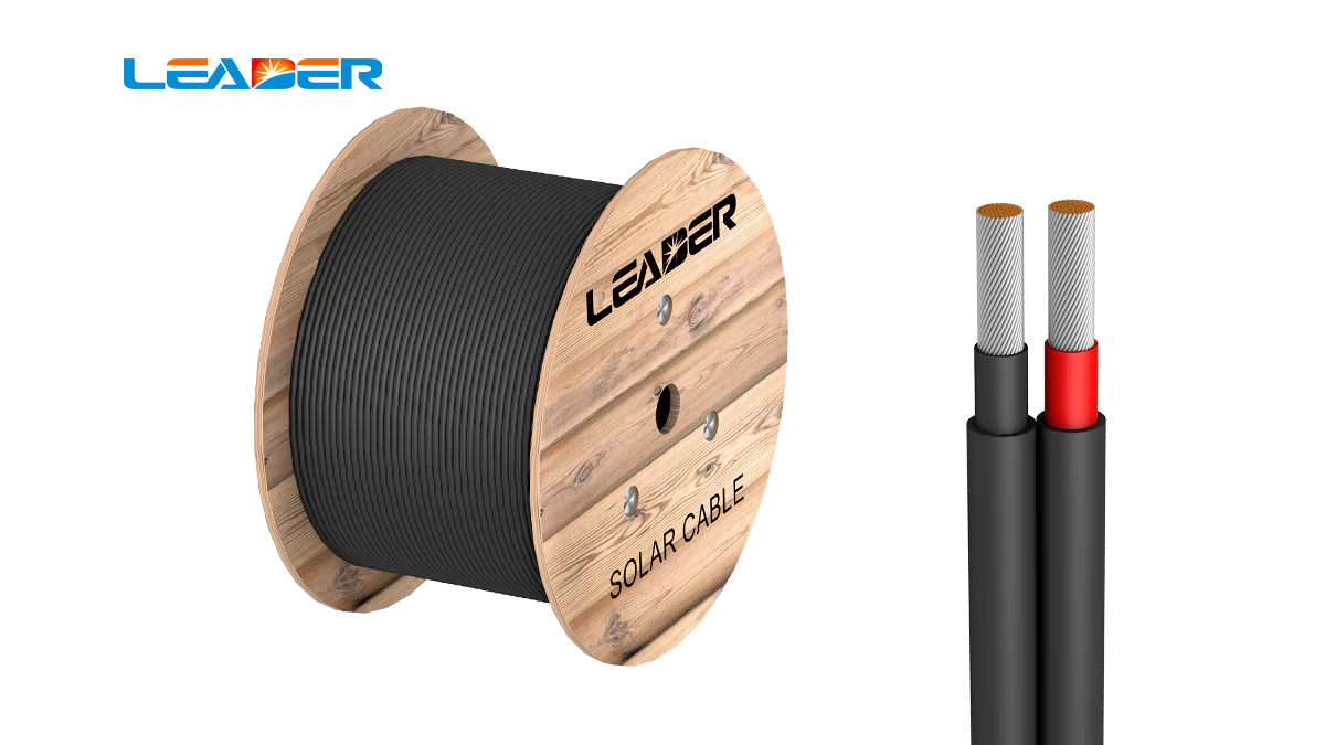 Photovoltaic Wire Solar Cable 4mm2 For PV Connections - LEADER CABLE