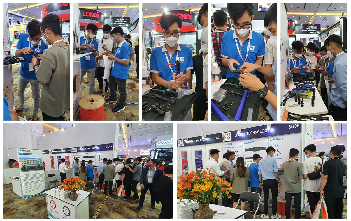 leader solar cable Vietnam Solar Power Expo 2022