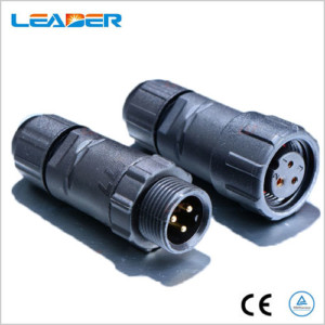 M14 3 Wire Waterproof Cable Connector