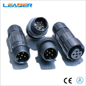 M16 5 Wire Waterproof Cable Connector