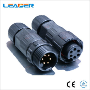 M16 6 Wire Waterproof Cable Connector