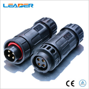 M19 4 wire waterproof cable connector