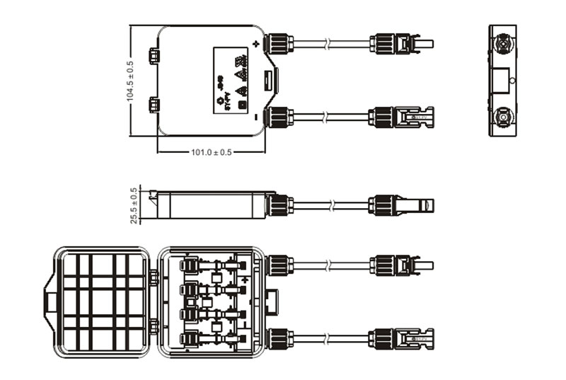 Solar Junction Box Diagram